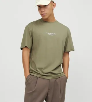 Printed Crew Neck T-Shirt