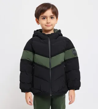 Quilted Hooded Jacket