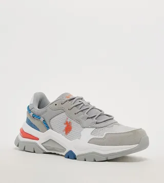 VINCENT Logo Detail Lace-Up Sneakers