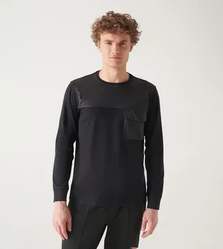 Pocket Detail Long Sleeves Sweatshirt