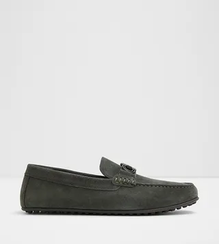 SCUDERIIA Metal Accent Loafers