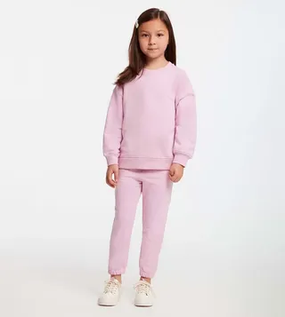 Jabor Embroidered Crew Neck Tracksuit