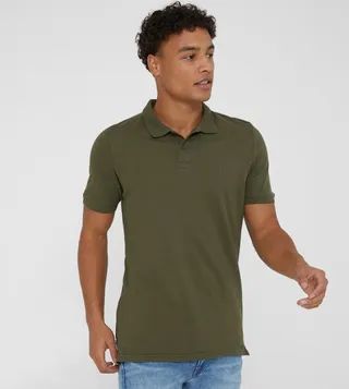 Jjebasic Polo Ss Plain Tee-Green