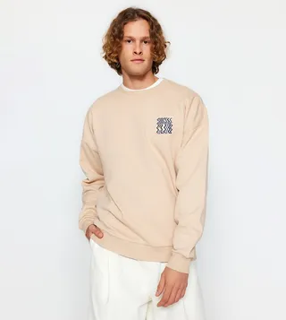 Printed Long Sleeves Sweatshirt