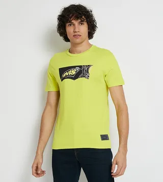 Logo Printed Crew Neck T-Shirt