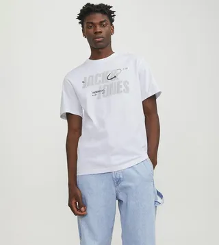 Logo Printed Crew Neck T-Shirt