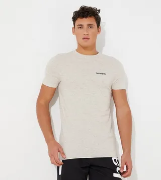 Logo Printed Crew Neck T-Shirt