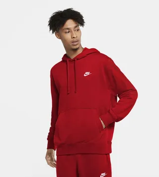 Logo Printed Club Hoodie