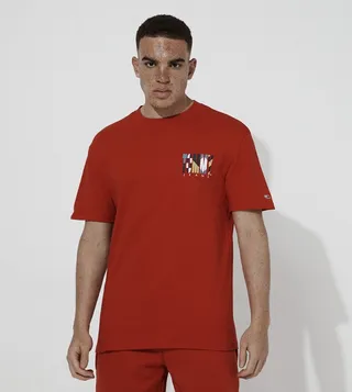 Logo Printed Crew Neck T-Shirt
