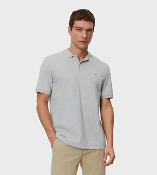 Logo Detail Short Sleeves Polo T-Shirt