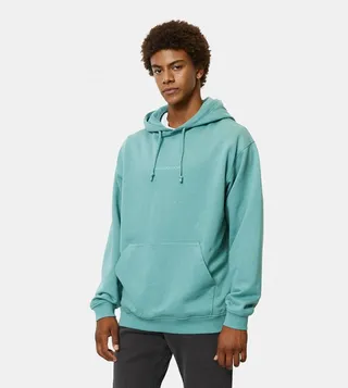 Printed Back Long Sleeves Hoodie