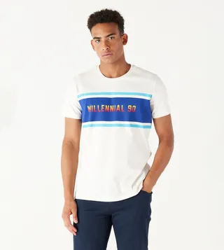 Printed Crewneck T-Shirt