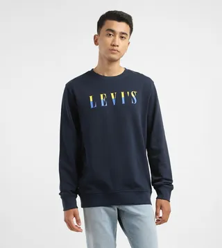 Logo Printed Crew Neck Sweatshirt