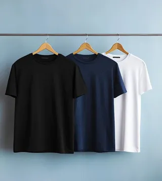 Plus & Tall Pack of 3 Solid T-Shirt