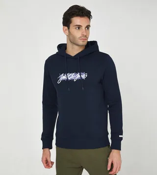Printed Long Sleeves Hoodie