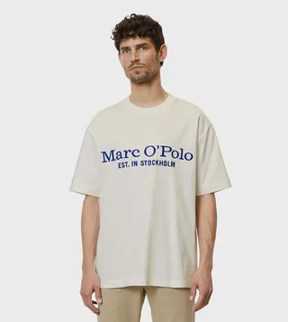 Logo Embroidered Organic Cotton T-Shirt