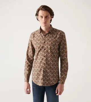 Printed Long Sleeves Shirt