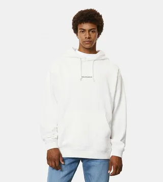 Printed Back Long Sleeves Hoodie