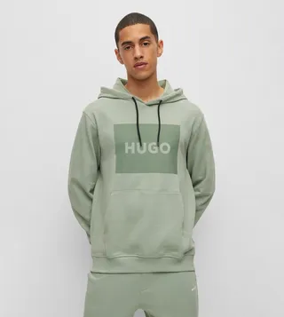 Logo Printed Long Sleeves Hoodie