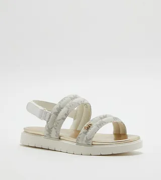 GWENDOLYN Logo Printed Sandals