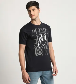Printed Short Sleeves Casual T-Shirt
