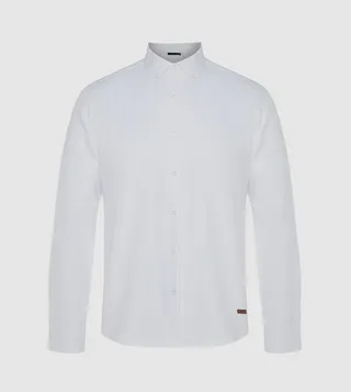 Solid Button Down Long Sleeves Shirt