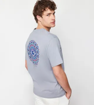 Back Printed Short Sleeves T-Shirt