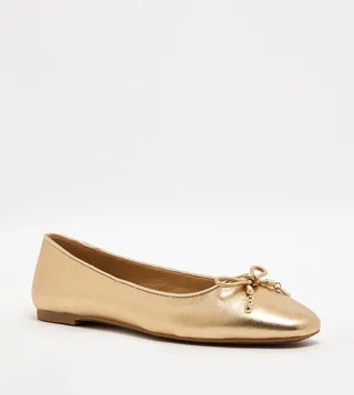 NORI Bow Detail Ballerinas