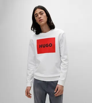 Logo Printed Crew Neck Sweatshirt