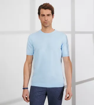 Solid Crewneck T-Shirt