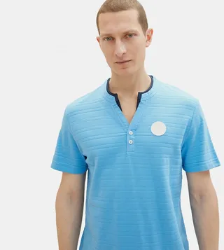 Short Sleeves Serafino T-Shirt