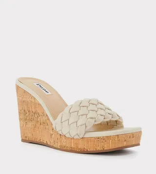 KRATE Braided Strap Wedge Sandals