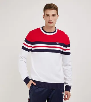 Knitted Crew Neck Sweater