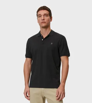 Logo Detail Short Sleeves Polo T-Shirt