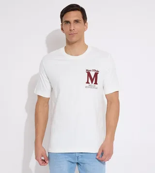 Logo Printed Crew Neck T-Shirt