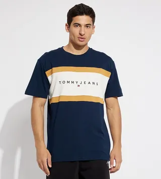 Color Block Crew Neck T-Shirt