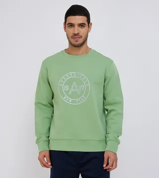 AERO Printed Crew Neck Sweatshirt