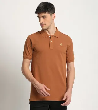 Logo Embroidered Polo T-Shirt
