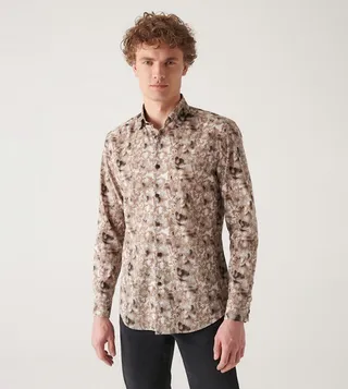 Printed Long Sleeves Shirt