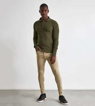 Corduroy Knitted Sweater