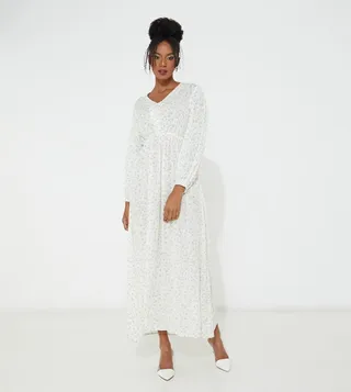 Aero Girls Floral Print Maxi Dress