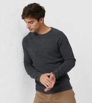 Jjehill Knit Crew Neck Noos Cardigan