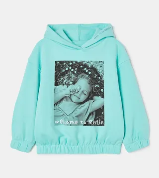 Graphic Print Long Sleeves Sweatshirt