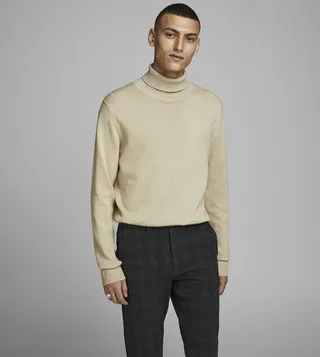 Knitted Turtleneck Sweater