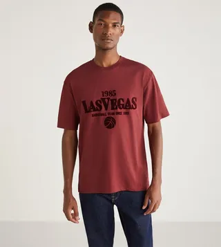Printed Crew Neck T-Shirt
