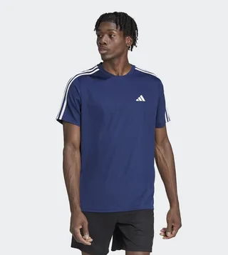 BASE Logo Printed Crew Neck Active T-Shirt