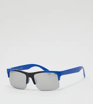 Half Rim Traveler Sunglasses