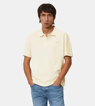 Logo Detail Short Sleeves Polo T-Shirt