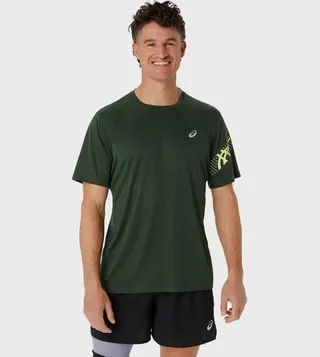 Logo Printed Short Sleeves Active T-Shirt