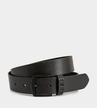 Buckle Faux Leather Belt